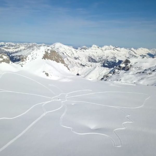 Volo in elicottero da Sion al Cervino