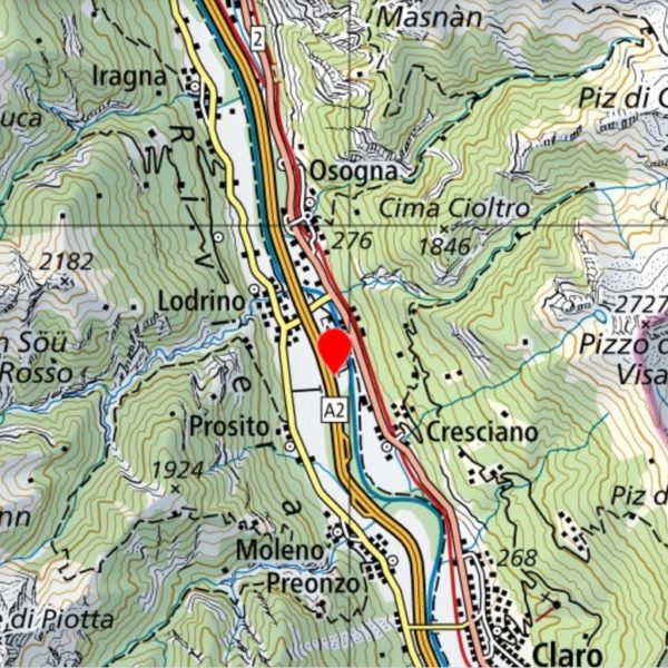 Punto d'incontro a Lodrino per un volo in elicottero verso il Cervino