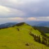 Der Chasseral im Hubschrauber