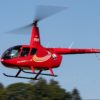 ROBINSON R66 für Hubschrauberlandung auf einem Gletscher von Sitterdorf aus