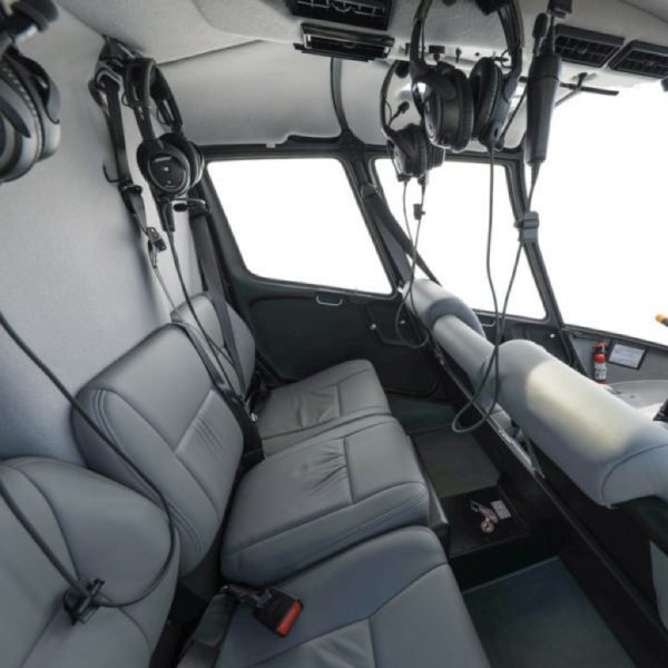 R66 passenger cabin for a tailor-made helicopter flight from Sitterdorf