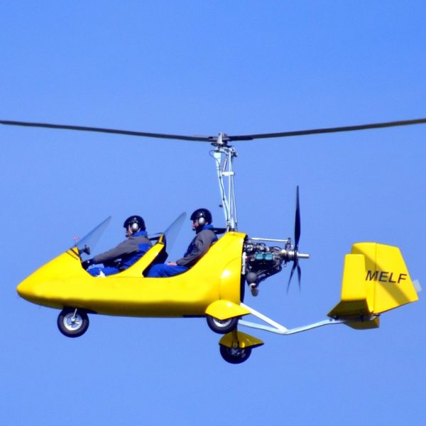 Panoramic gyrocopter flight from Habsheim