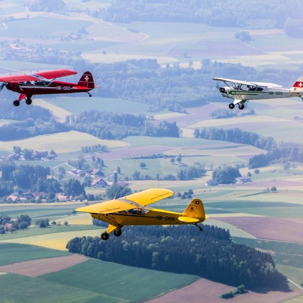 Tour de Suisse Rundflug über die Schweiz von Biel aus