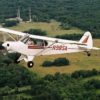 Piper PA18-Cub for an introduction to flying from Épagny