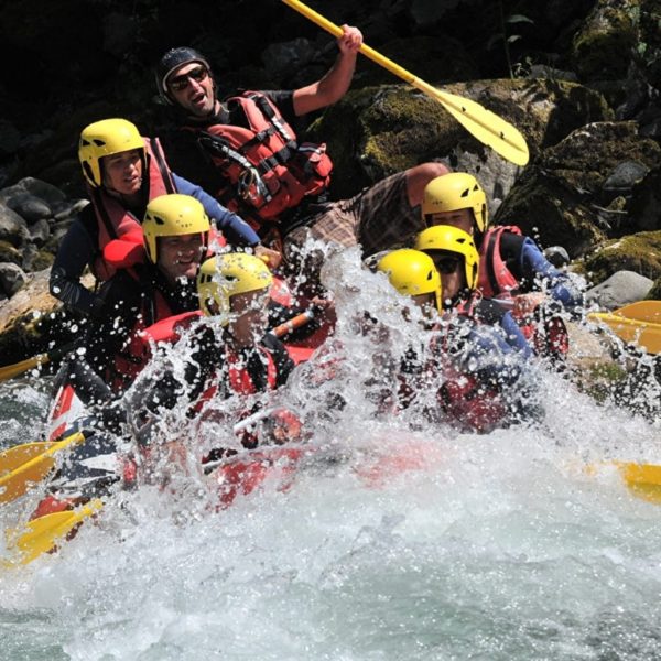 Riverrafting on the Dranse de Hte Savoie