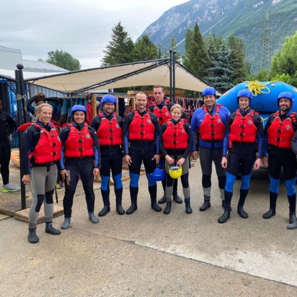 Fun rafting sur le Rhône entre Chippis et St. Léonard