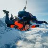 À Interlaken saut en tandem depuis un hélicoptère