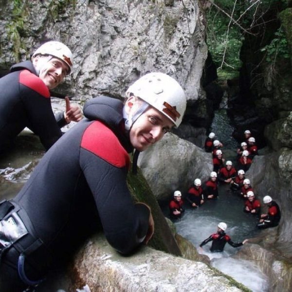 Canyoning Amden in the canton of St. Gallen