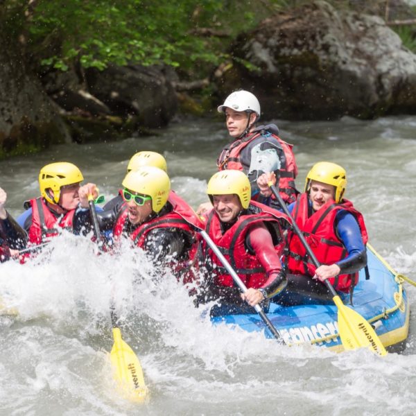 Riverrafting on the Dranse between Féternes and Thonon-les-Bains