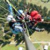 Volo in parapendio in tandem