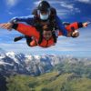 Parachutime depuis un hélicoptère à Interlaken