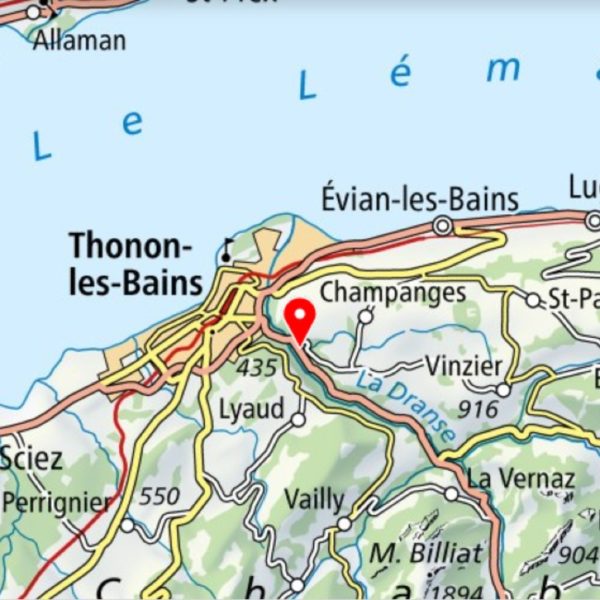 Meeting point for rafting on the Dranse de Hte Savoie in Thonon-les-Bains