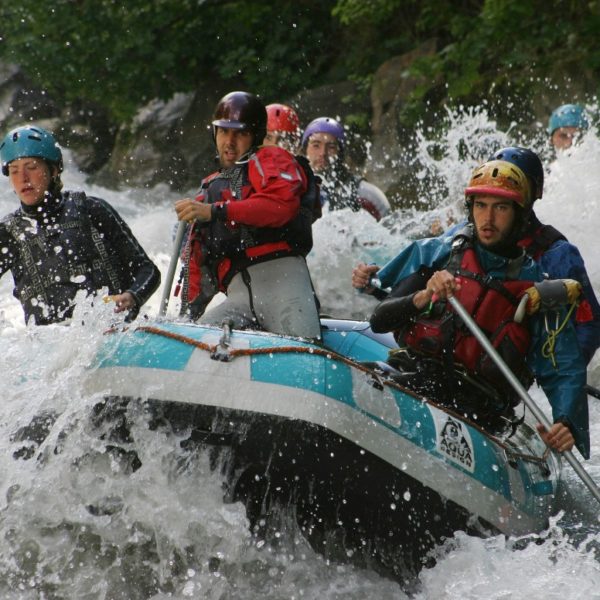 Rafting on the Dranse de Hte Savoie