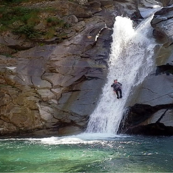 Canyoning Morge im Wallis