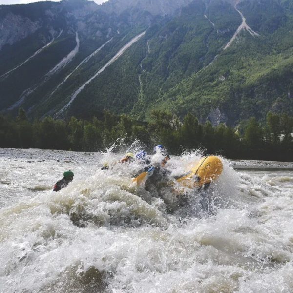 Rafting on the Rhône