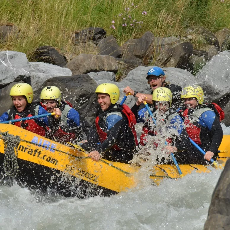 Rafting on the Lütschine
