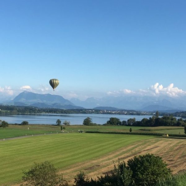 Ballonfahrt im Kanton Luzern