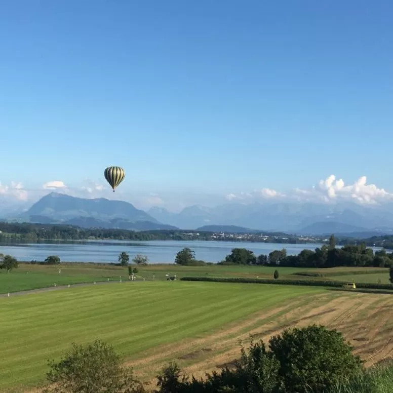 Ballonfahrt im Kanton Luzern