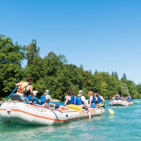 Thun - Bern Fun rafting on the Aare