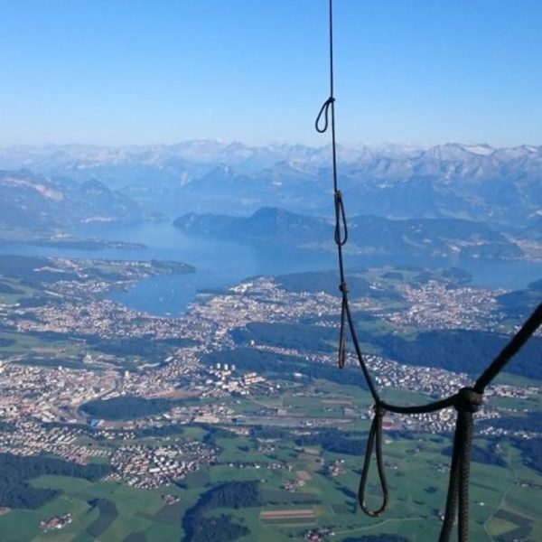 Ballonfahrt im Kanton Luzern