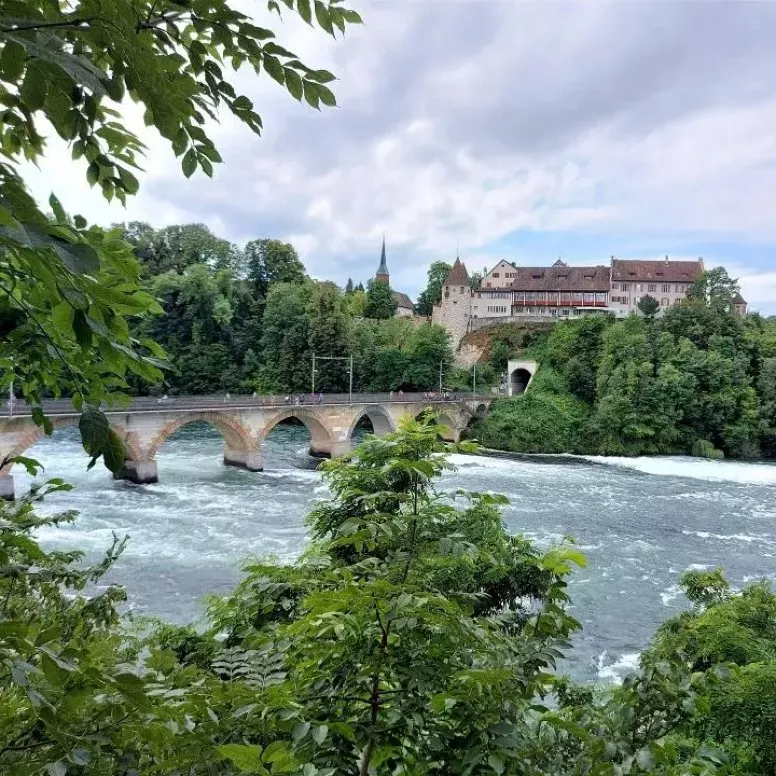 Easy Rafting auf dem Rhein von Schaffhausen nach Rüdlingen