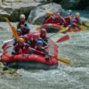 Gara di rafting scolastica sulla Sarine nel Pays d'Enhaut