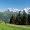 Lauterbrunnen desente on a Monster scooter