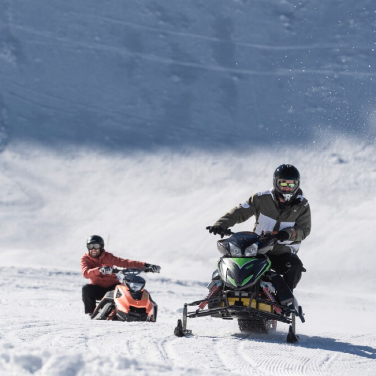 Tour in motoslitta elettrica a Engelberg