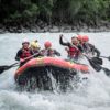 Riverrafting mit der Familie in Engadin