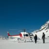 Von Bern-Belp zu einem großen Flug über die Alpen und Landung auf einem Gletscher