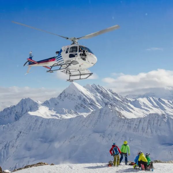 Von Gstaad-Grund zum Heliskiing auf dem Wildhorn