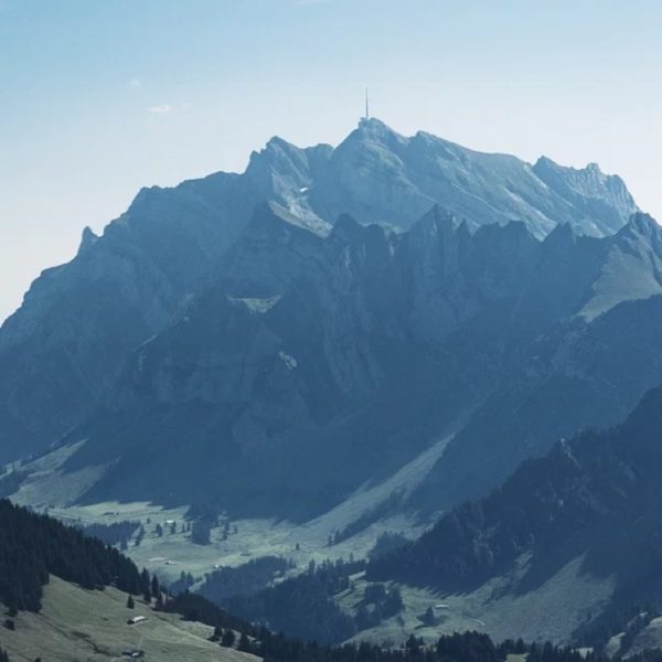 Flug zum Säntis von Schänis aus