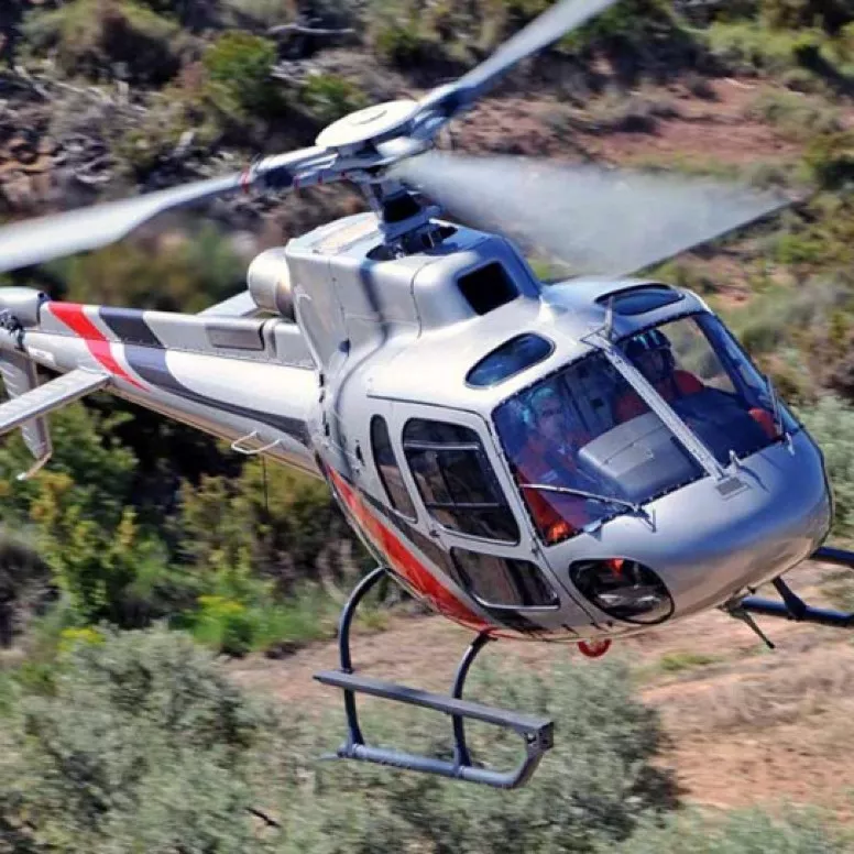 Introduzione al volo dell'Ecureuil H125 di Samedan