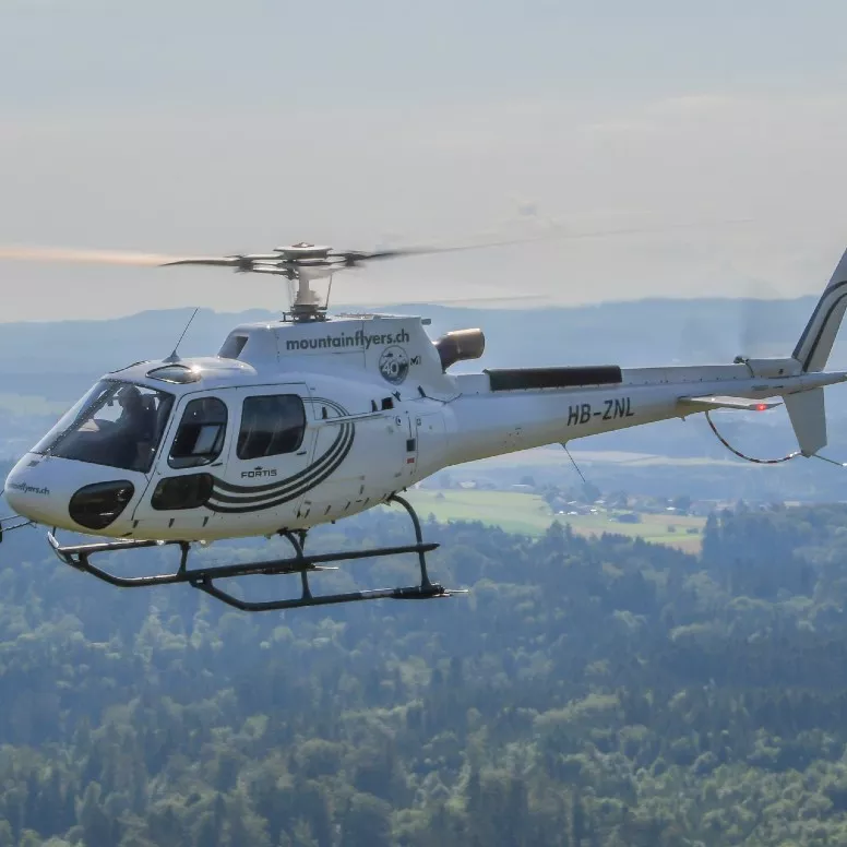 Introduction to flying an Ecureuil H125 from Bern-Belp