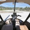 Robinson R44 Cockpit für eine Einweisung ab Balzers
