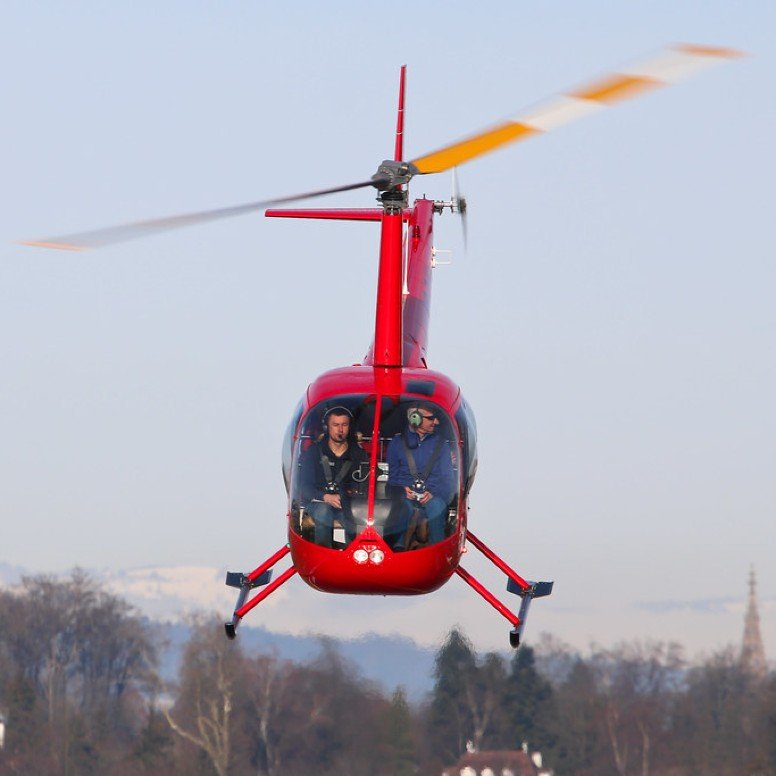 Volo di iniziazione del Robinson R44 da Speck-Fehraltorf