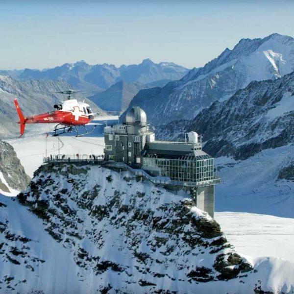 Posa sullo Jungfraujoch da Gsteigwiler