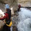 canyoning vers le col des Mosses