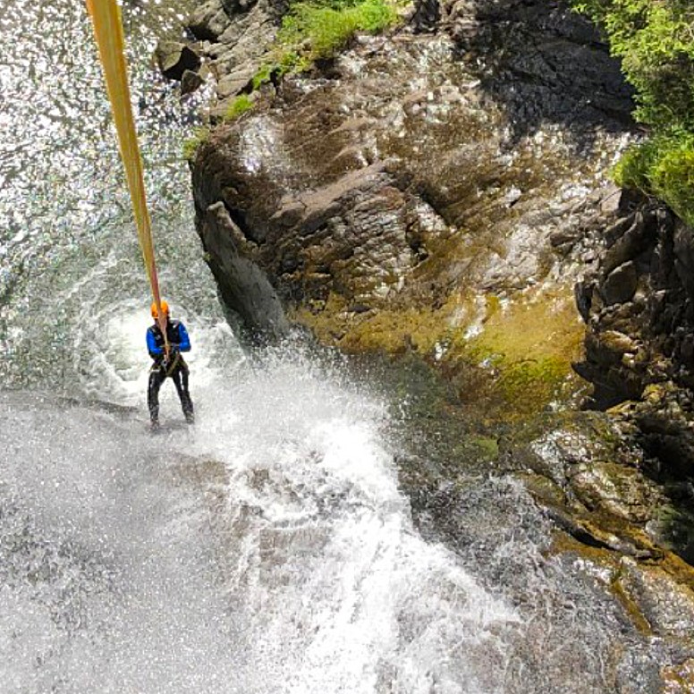 Canyoning Barberine découverte Canyoning dans la vallée du Trient, La Barberine