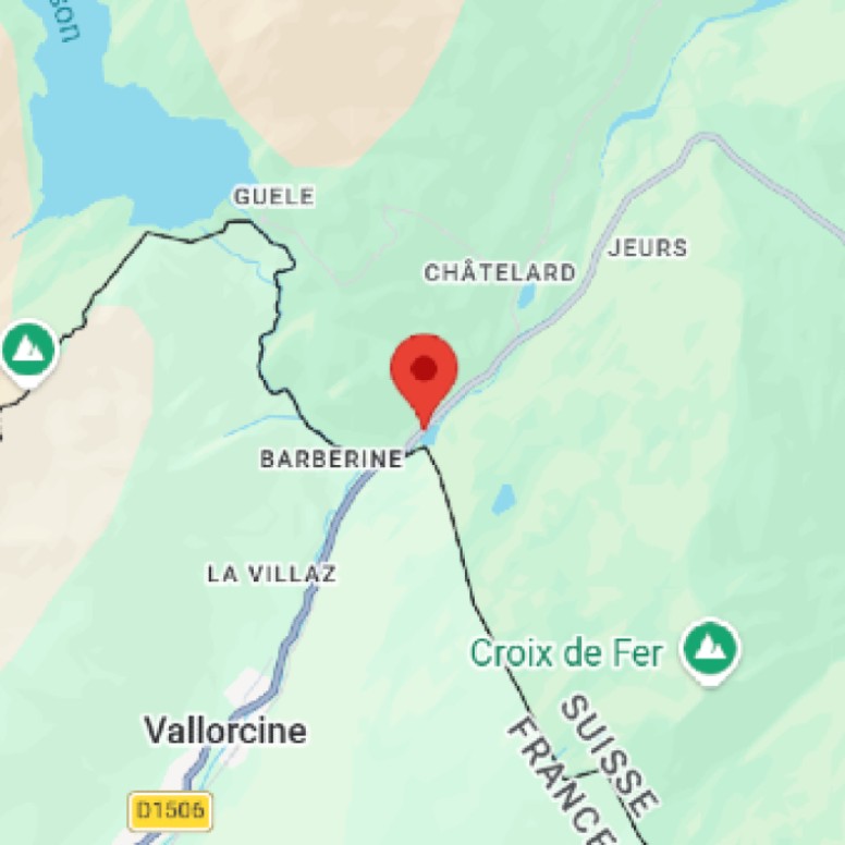 Carte_la_Barberine_776x776 Lieu de rendez-vous pour le canyon de La Barberine en Valais