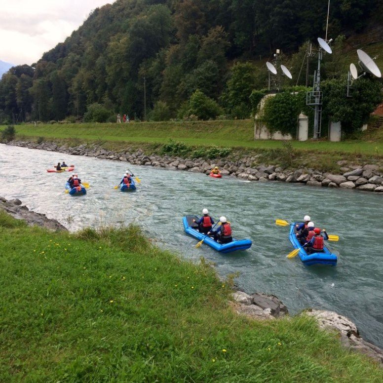 Canoe Bremgarten-Mellingen on the Reuss